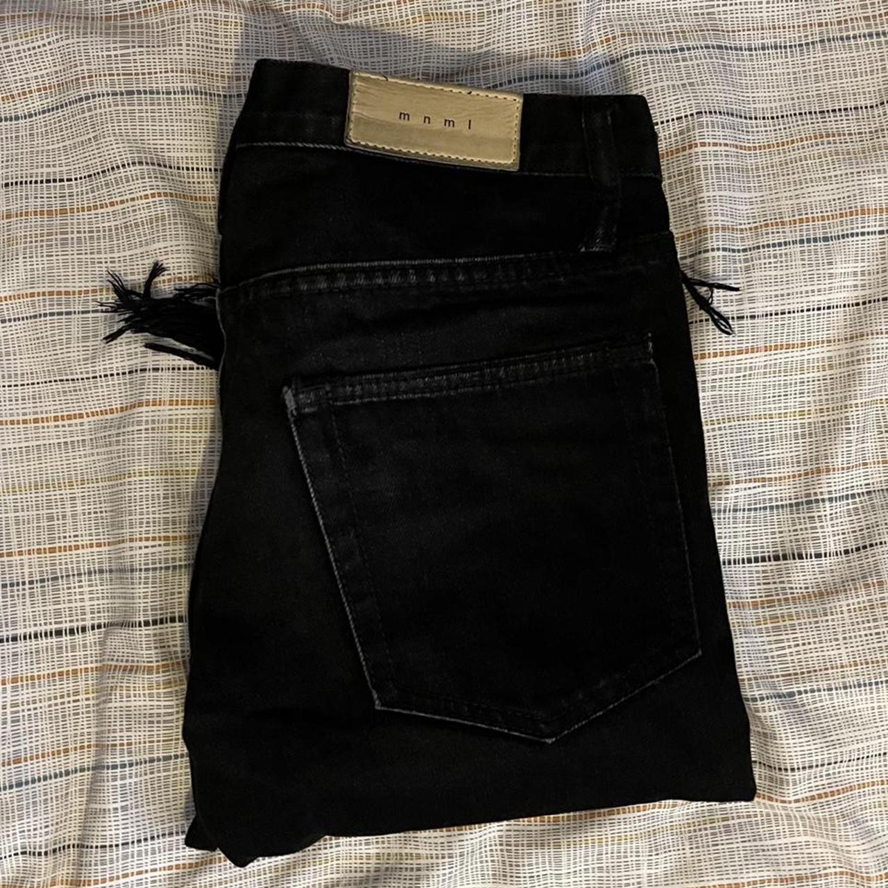 Mnml jeans sale black