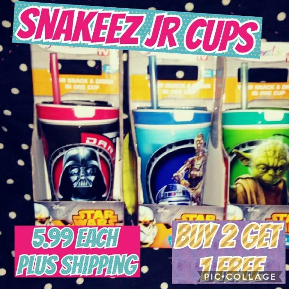 Star Wars 7 Snackeez Jr. - Collage Snacks Drinking Cup