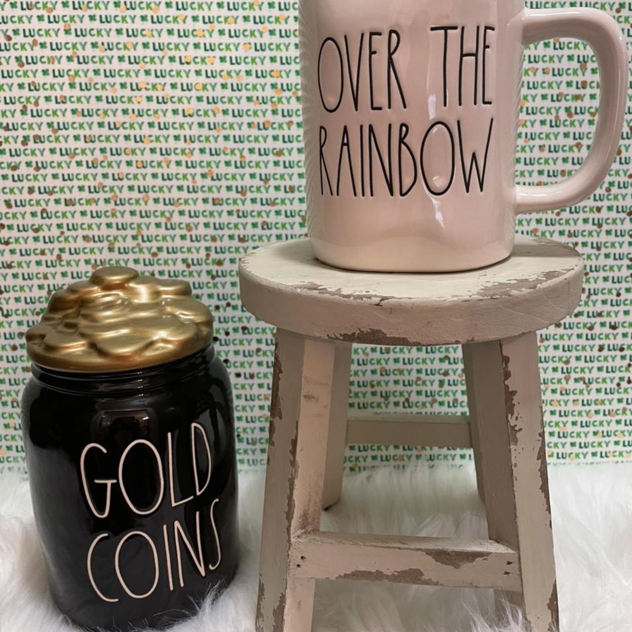 On sale Rae Dunn Over the Rainbow Canister Mug