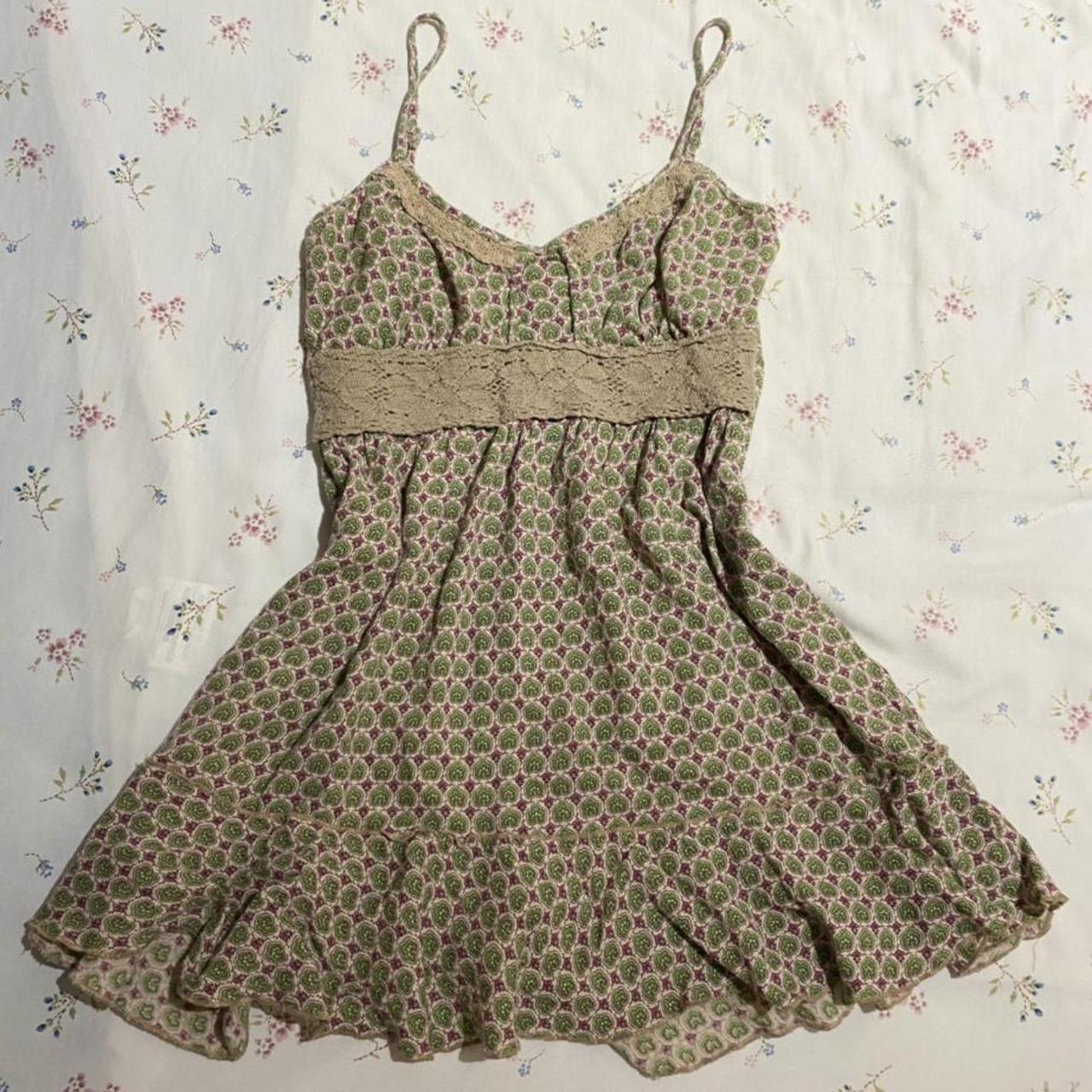 Adorable fairycore crochet dress! This lil dress... - Depop
