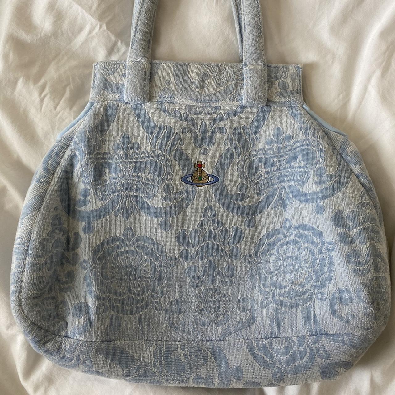 Vivienne Westwood Women's Blue and White Bag