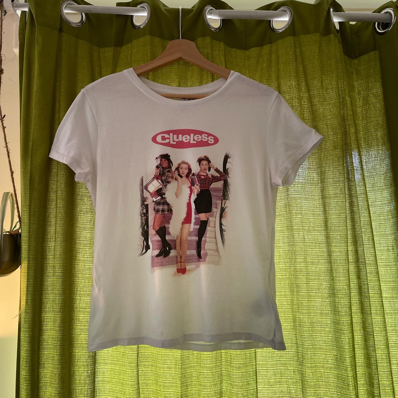 H M Clueless t shirt Small mark at bottom Label. Depop