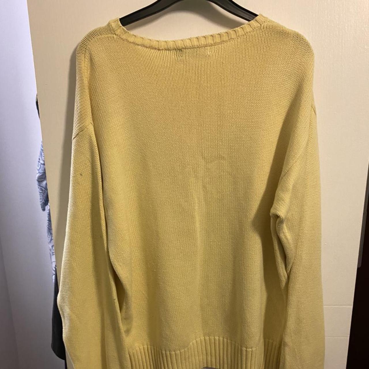 Ralph Lauren Women's Yellow Jumper | Depop