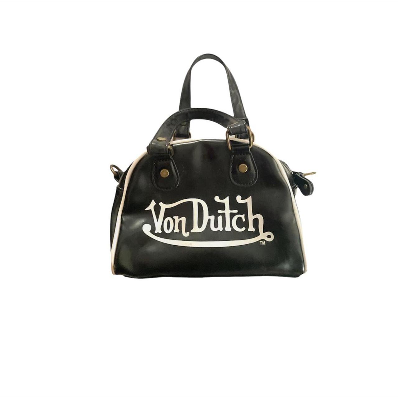 Black and white von dutch online bag