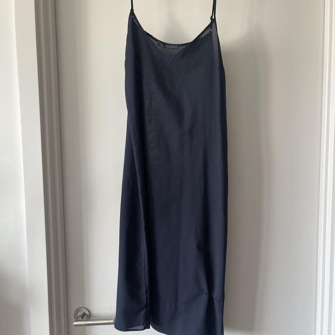Marks & Spencer half pleat dress. Comes with a slip... Depop