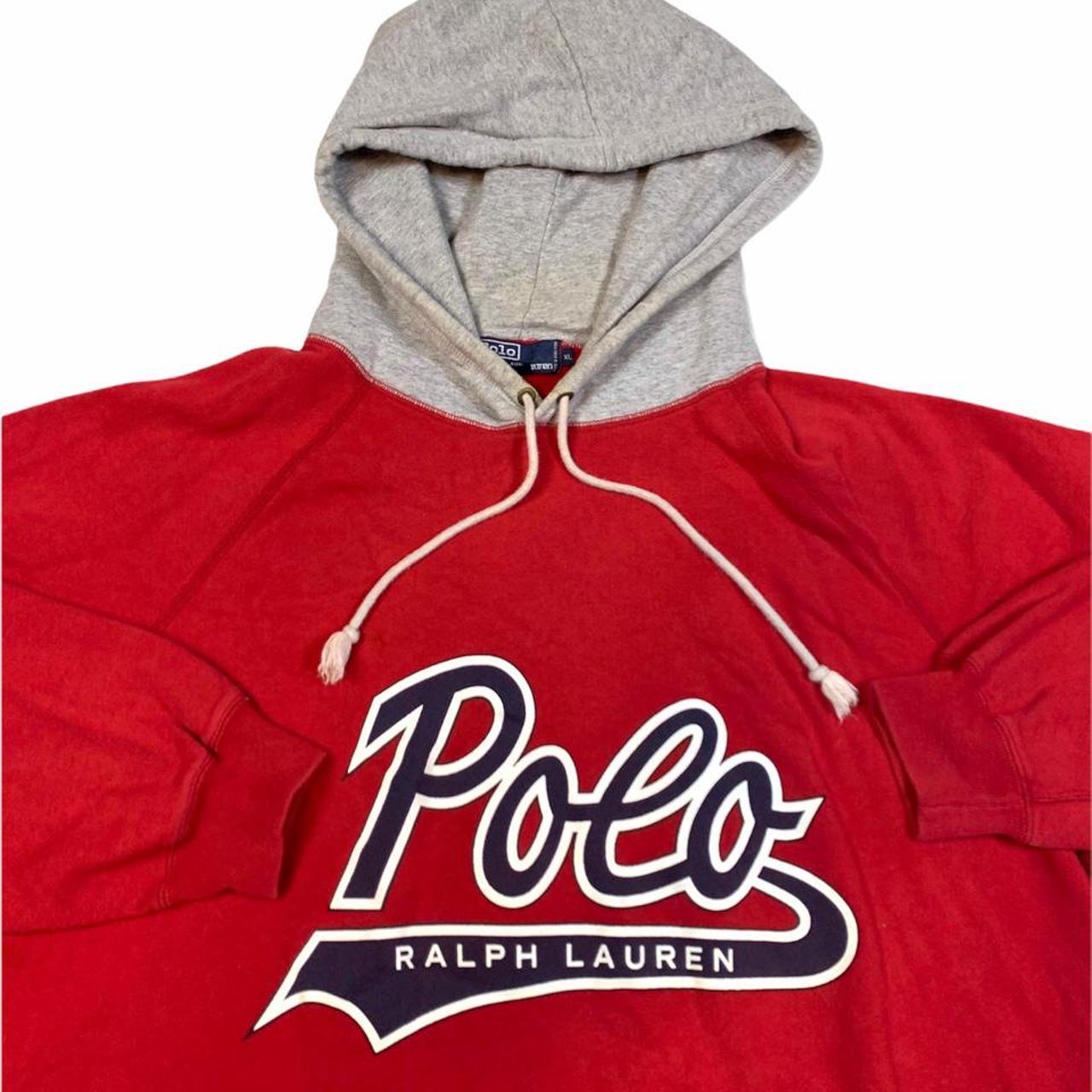 polo script hoodie