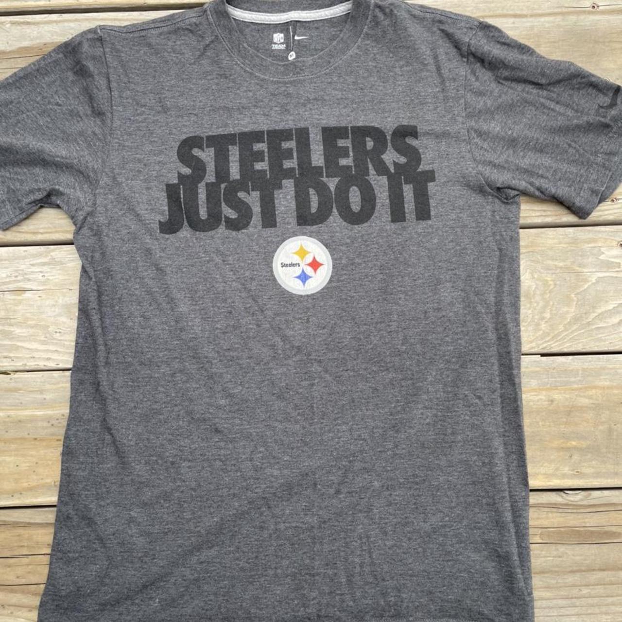 Nike Pittsburgh Steelers T-Shirt Steelers Just Do - Depop