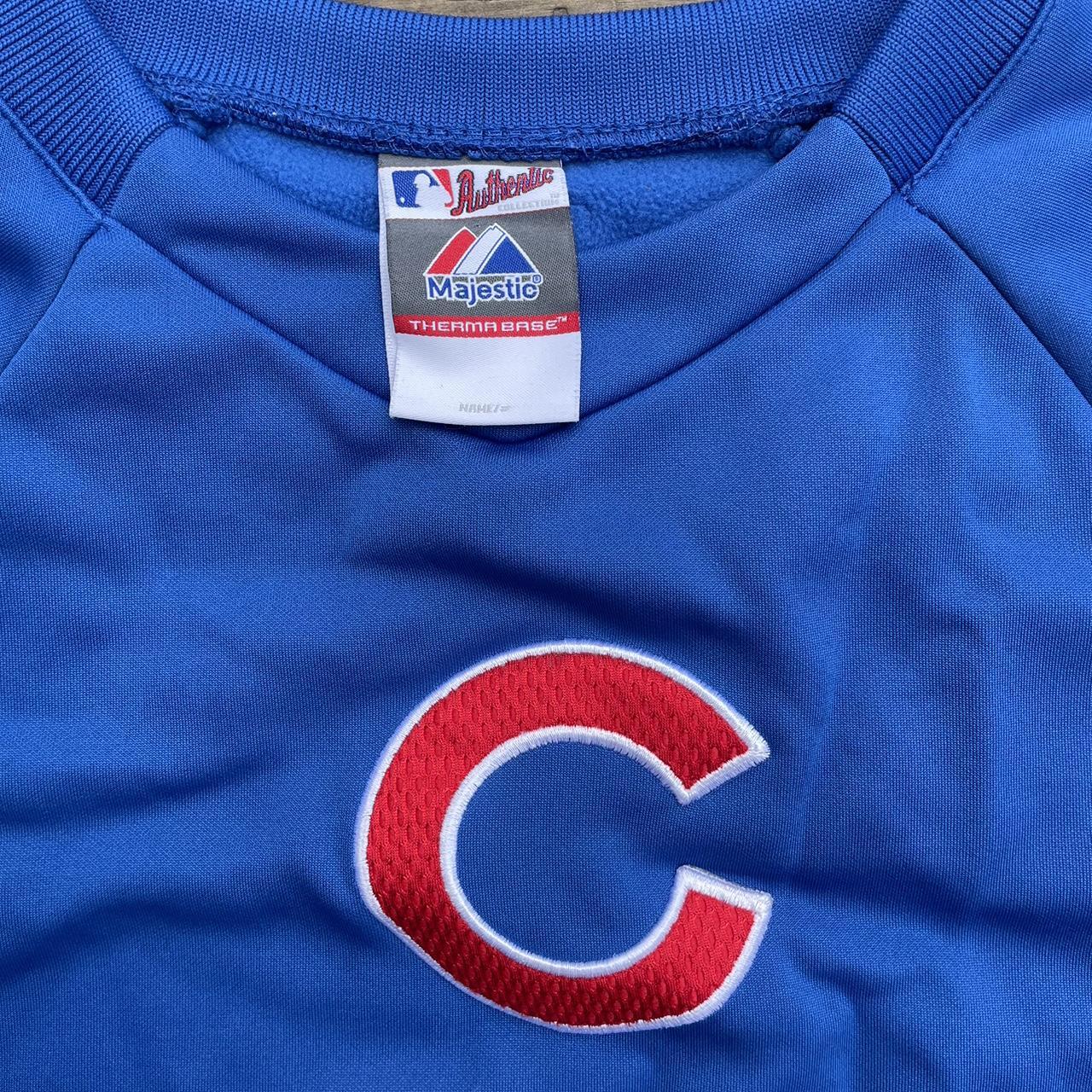 Chicago Cubs Hoodie Gently worn condition Has 2 - Depop