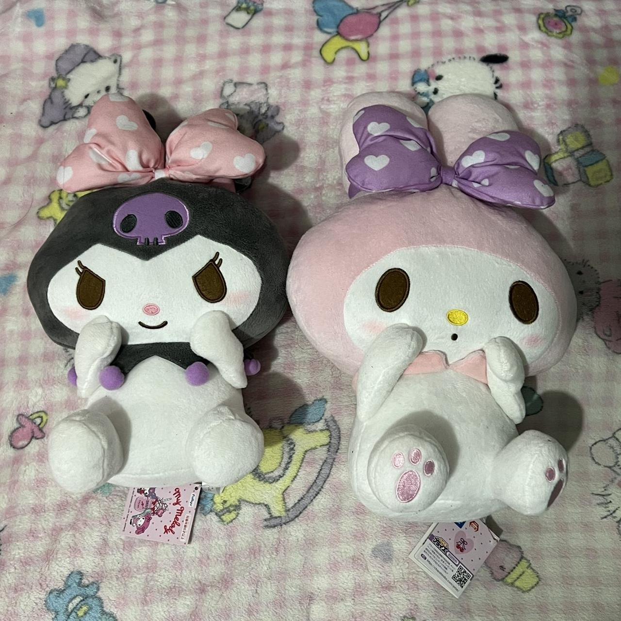 My melody and kuromi plush Set for $80 or $50 for... - Depop