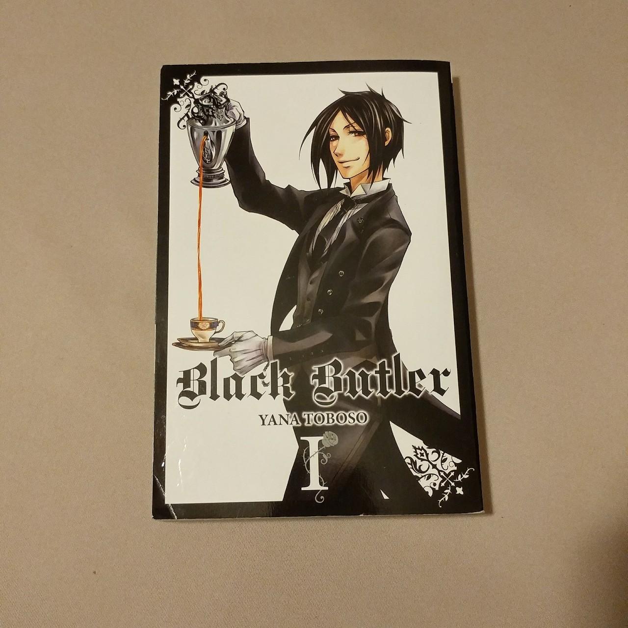 Black Butler Manga Volume 1, Read A Few Times, Just... - Depop