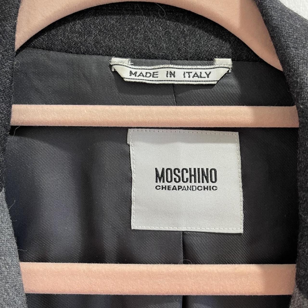 Moschino Cheap & Chic Women's Grey and Black Jacket (2)