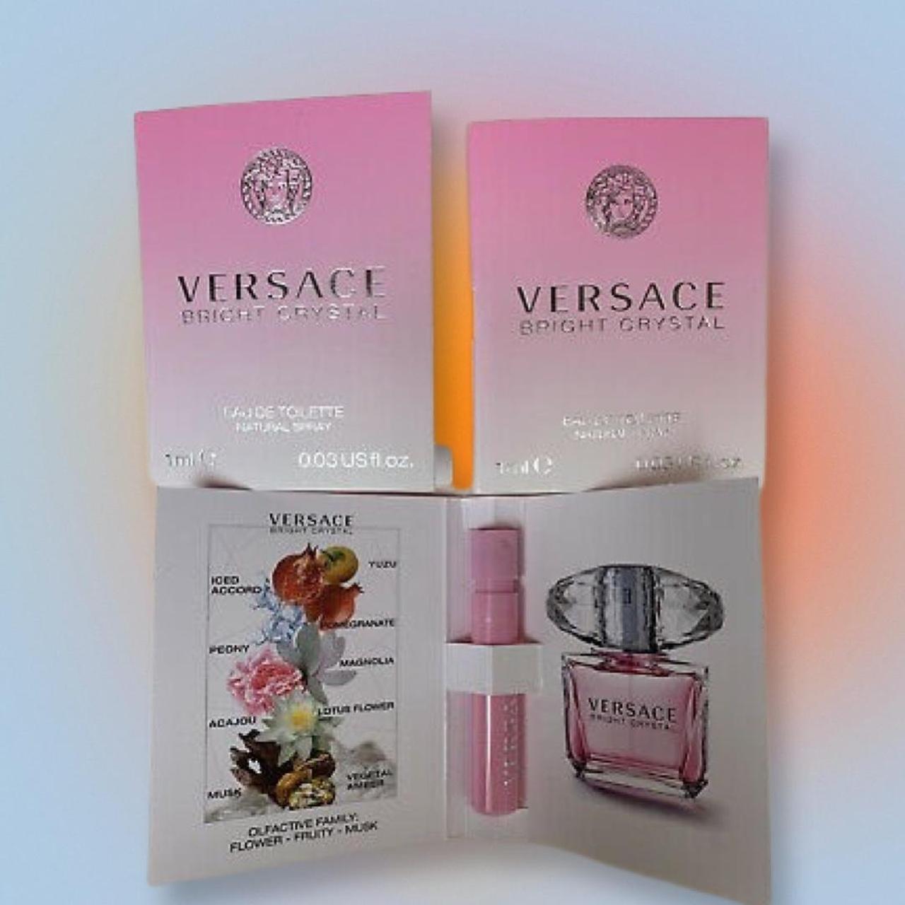 5 Versace Bright Crystal Perfume sample size Depop