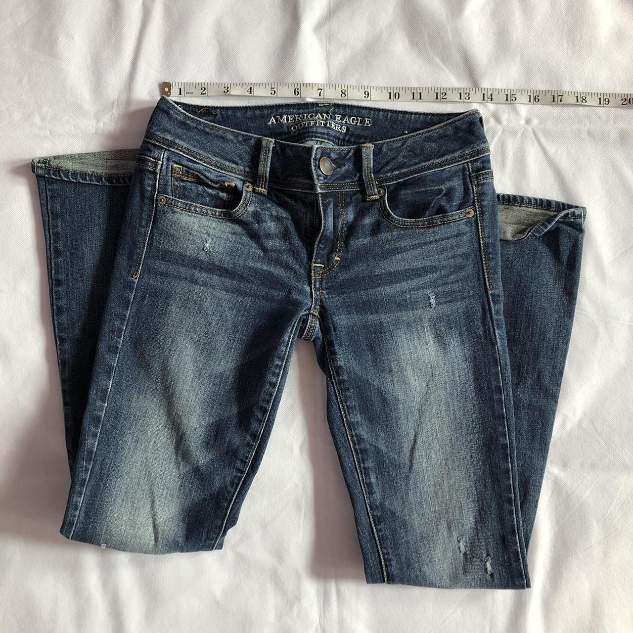 Cute American Eagle Jeans 🖤 Says size 2 on tag, but... - Depop