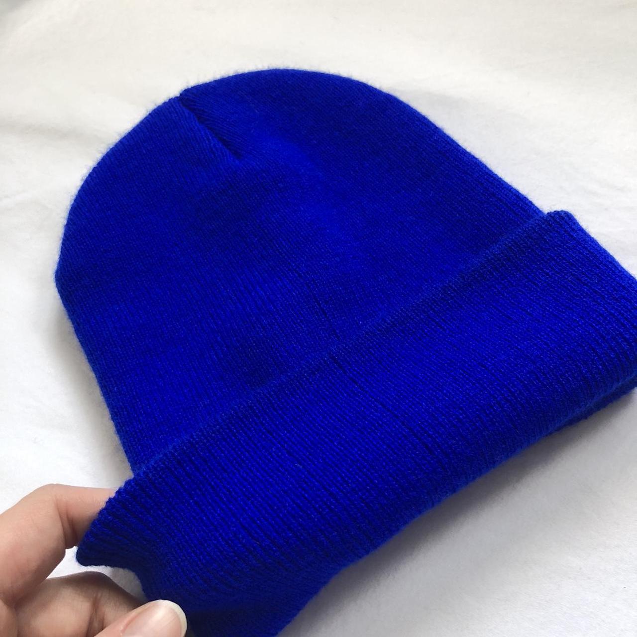 royal blue nike beanie