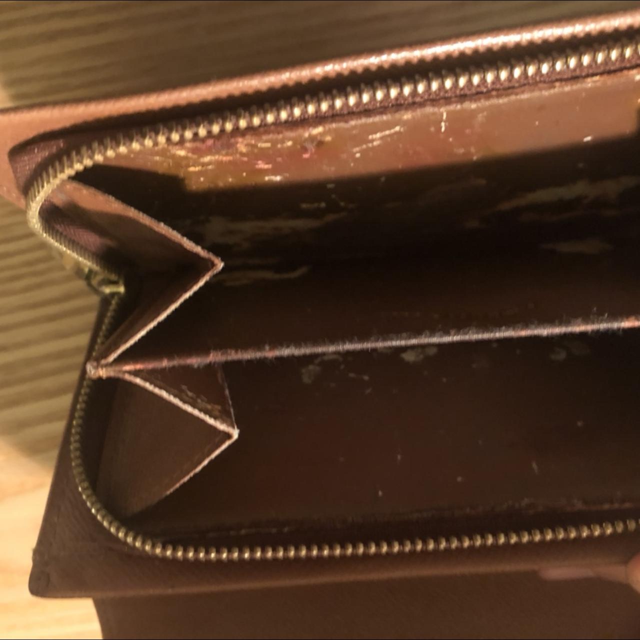 2003 Louis Vuitton Wallet Normal wear, note rip on - Depop