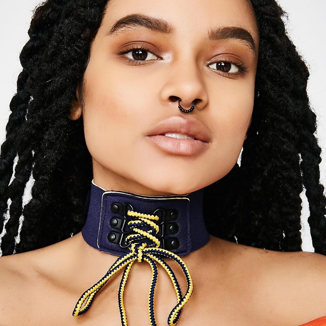 FENTY PUMA by Rihanna Outdoor choker in navy Depop