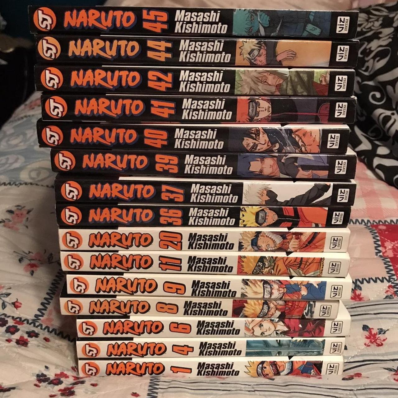 Naruto manga orders lot