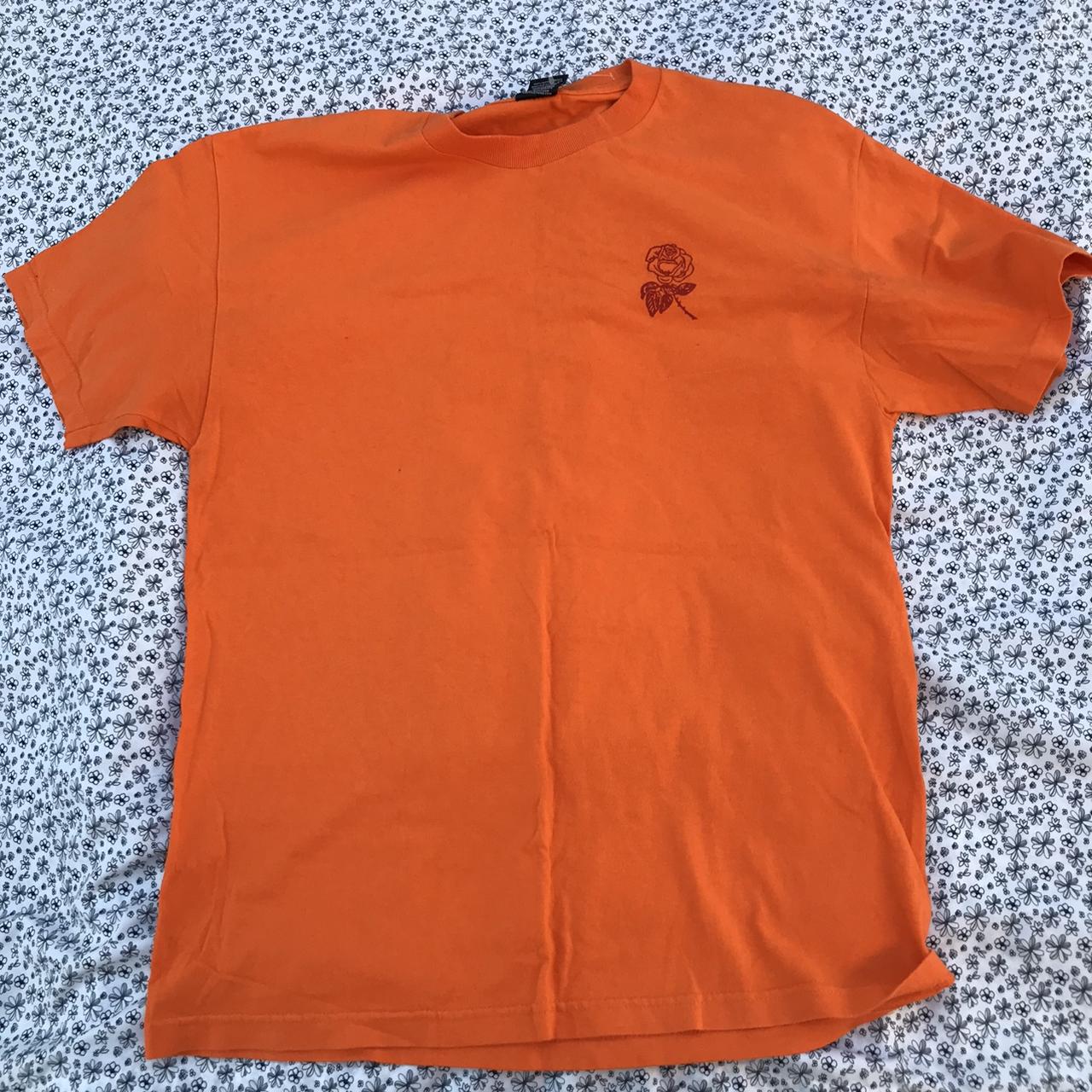 obey orange shirt