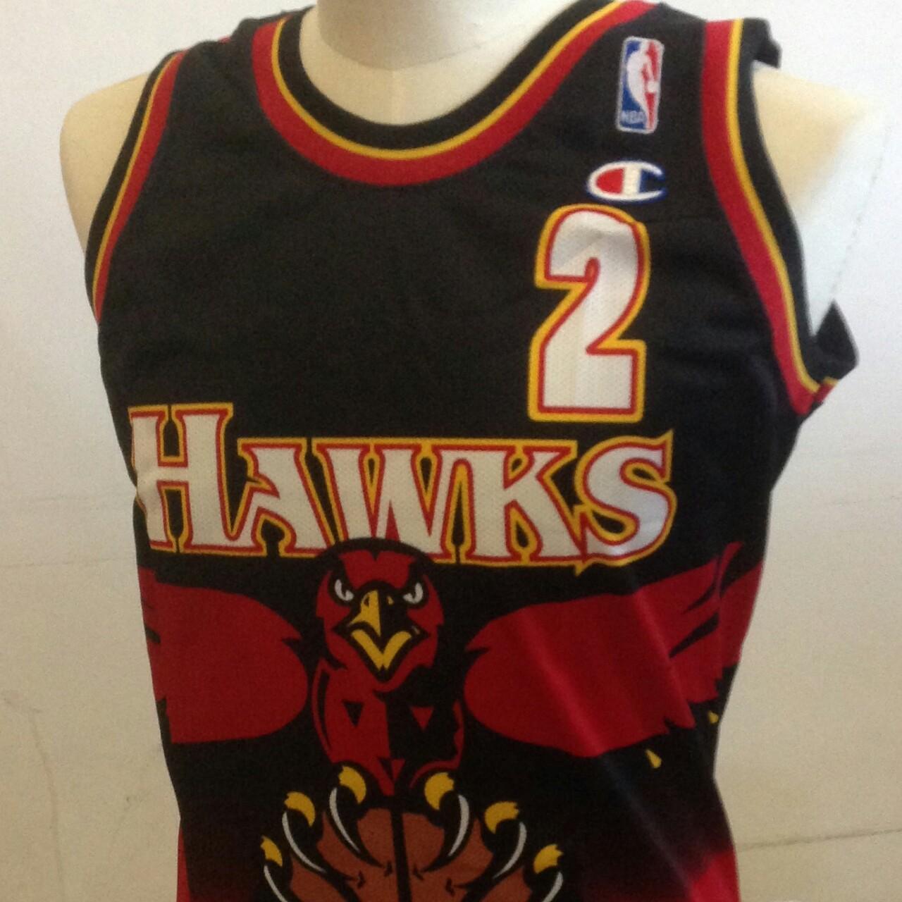 #nba#nbajersey#atlhawks Stacey augmon Atlanta... - Depop