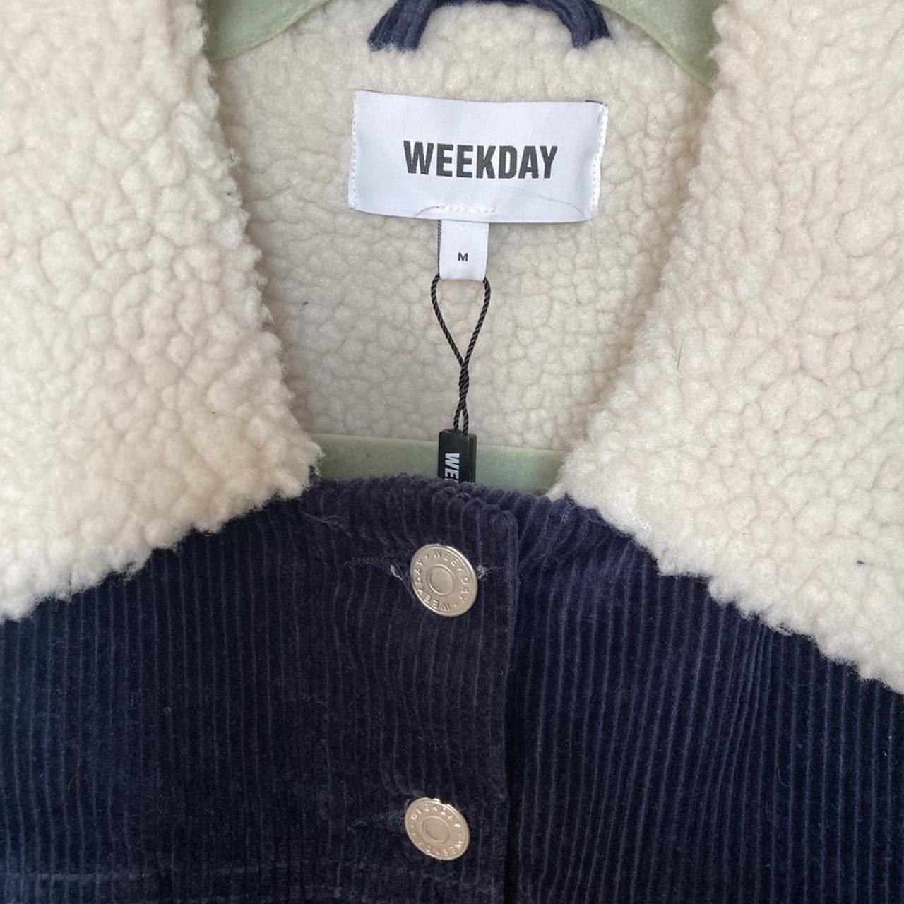 collar weekday flo corduroy jacket