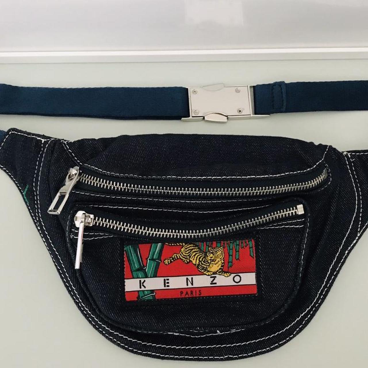 Amazing Kenzo denim fanny pack! Only worn a few... Depop