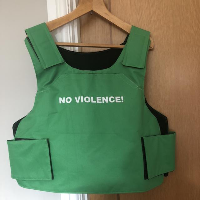 Golf wang NO VIOLENCE vest Barely worn- no flaws... - Depop