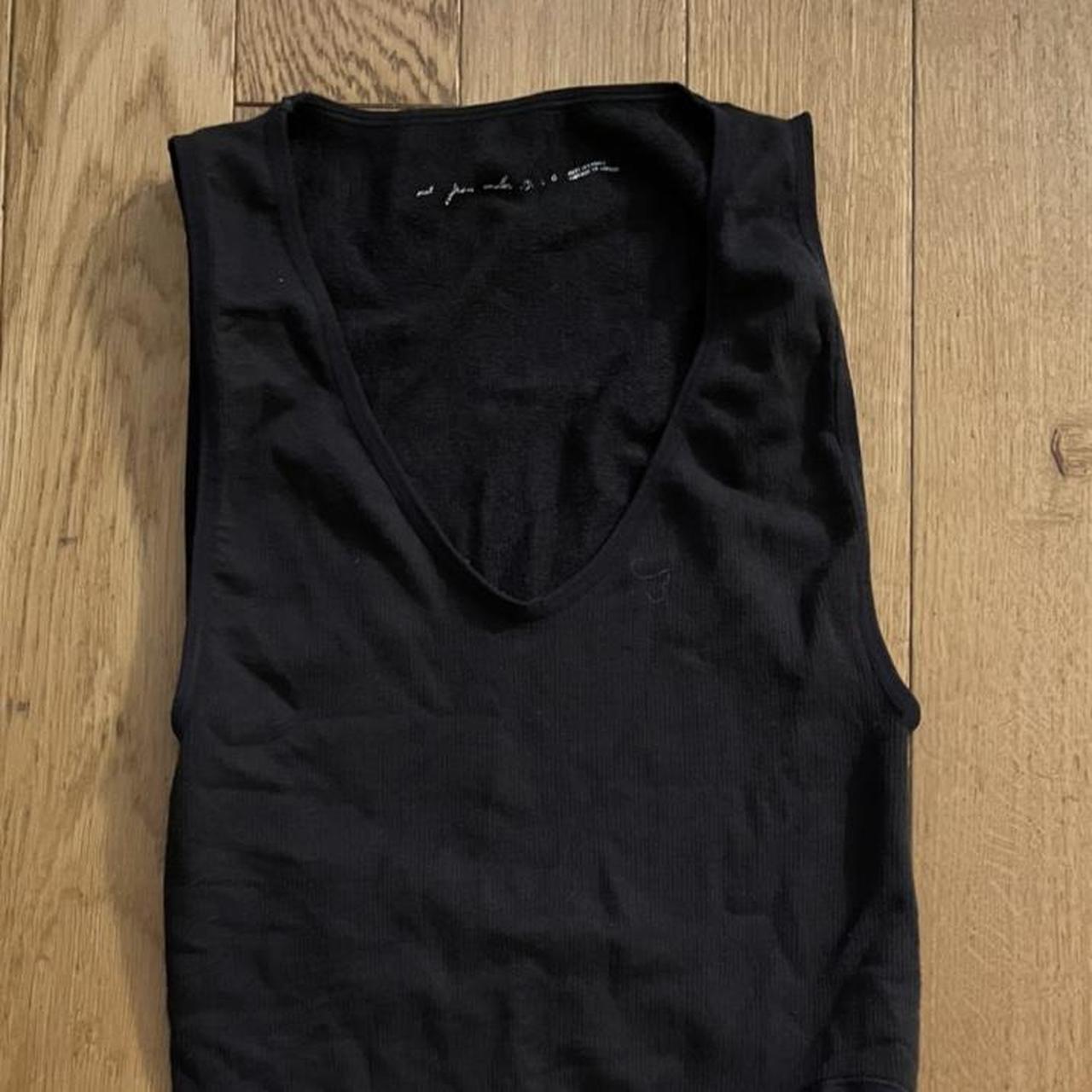 Out from under urban outfitters black v neck body... - Depop