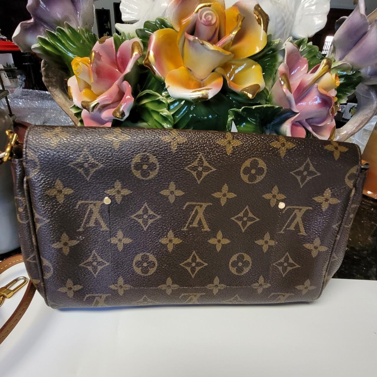 Luis Vuitton Favorite MM Monogram Canvas Coated Brown MONOGRAM