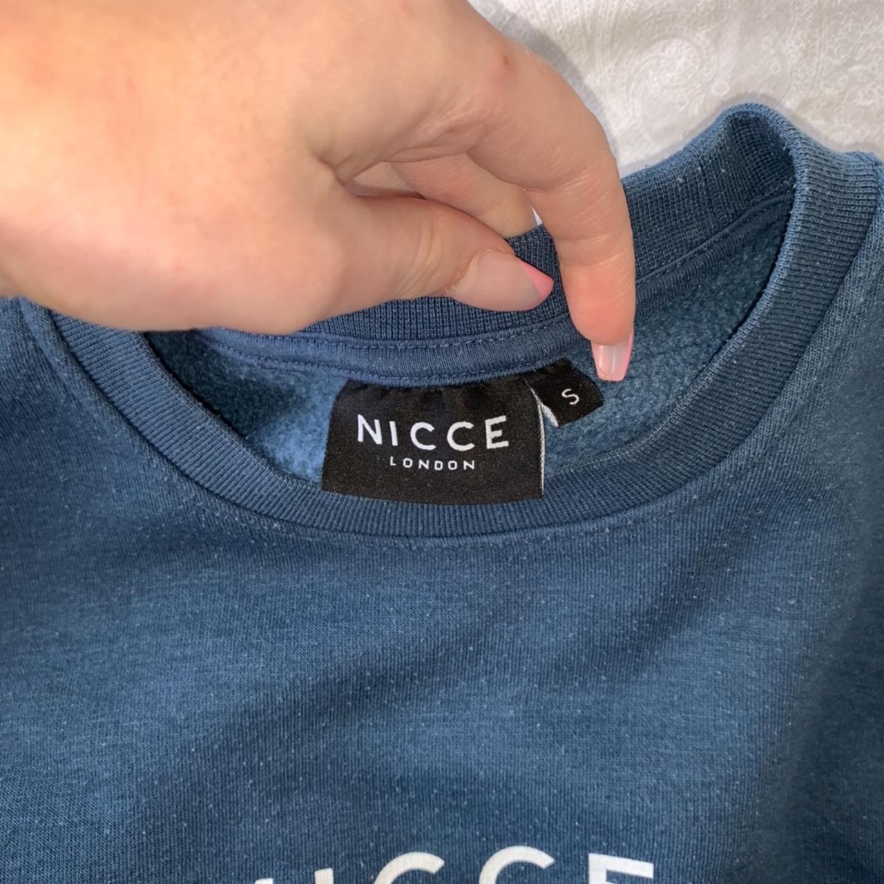 Nicce blue jumper hotsell