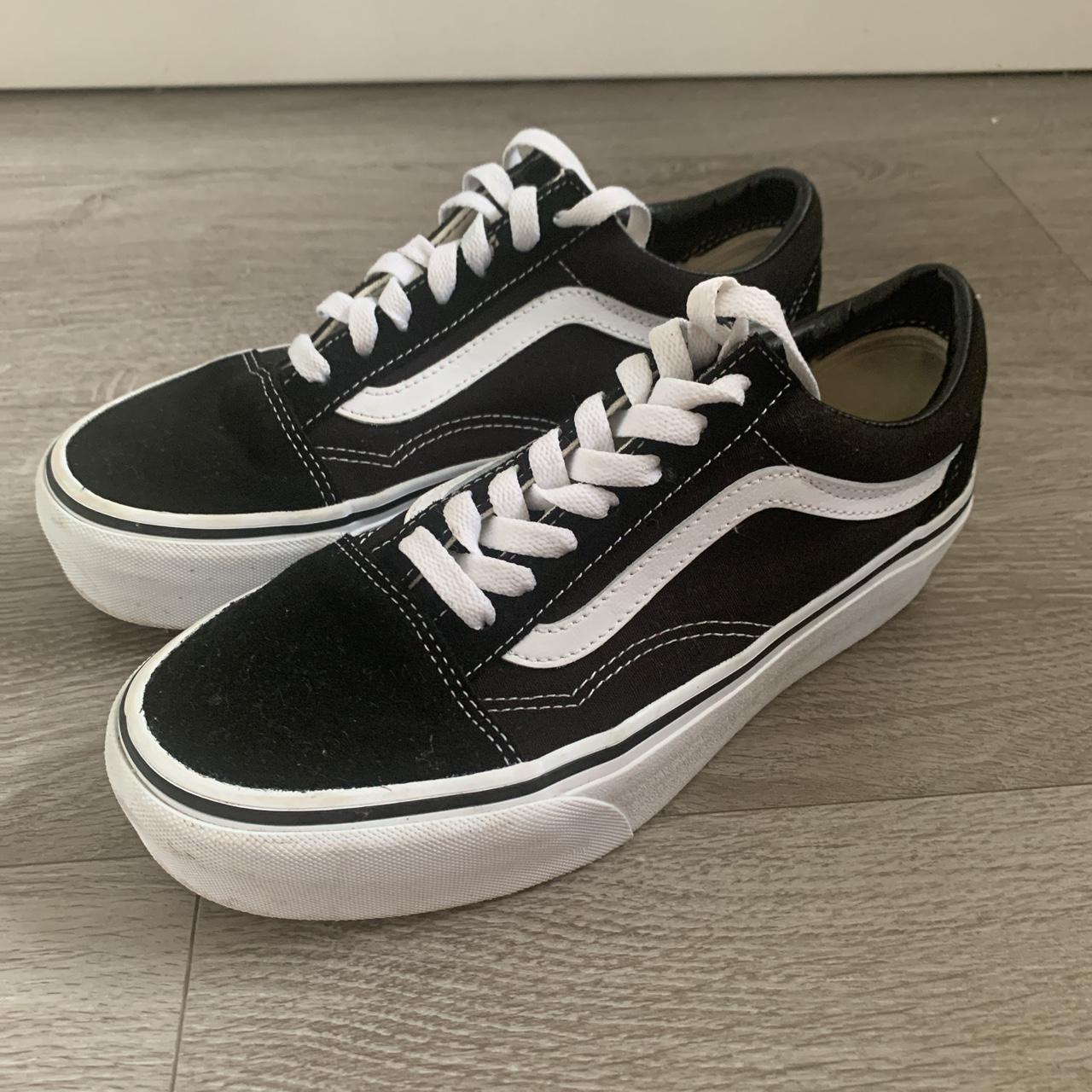 platform vans size 5