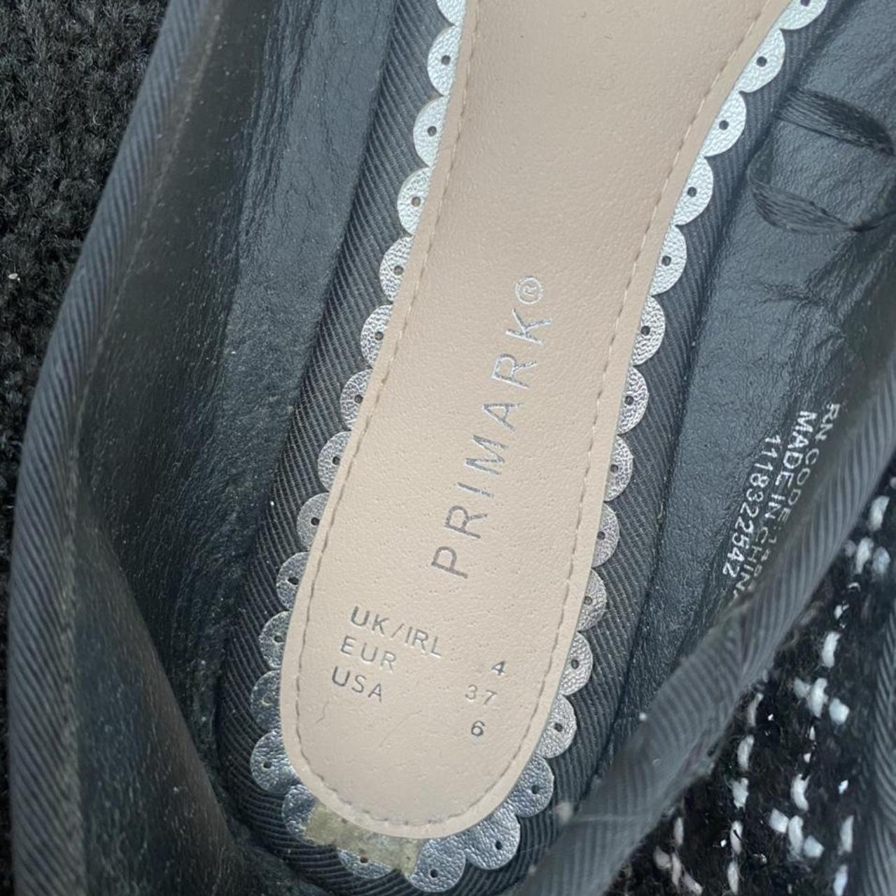 primark black flat shoes
