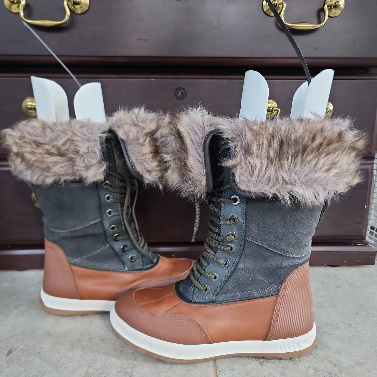 aldo boots fur