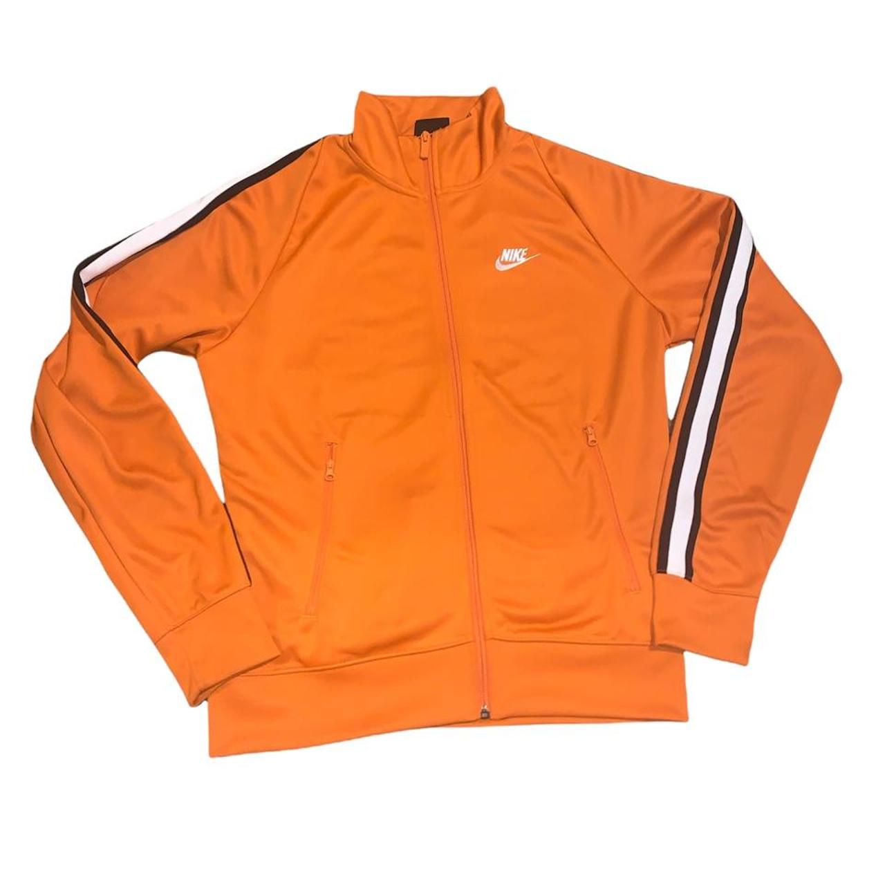 mens orange nike jacket