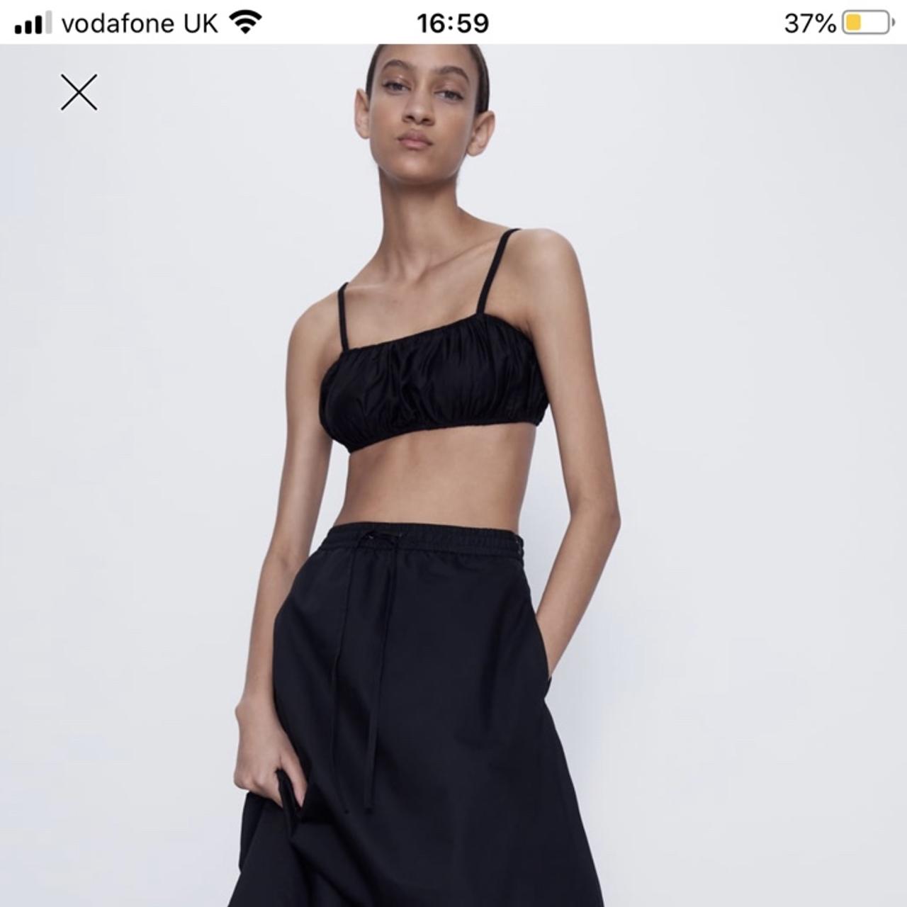 zara crop tops online