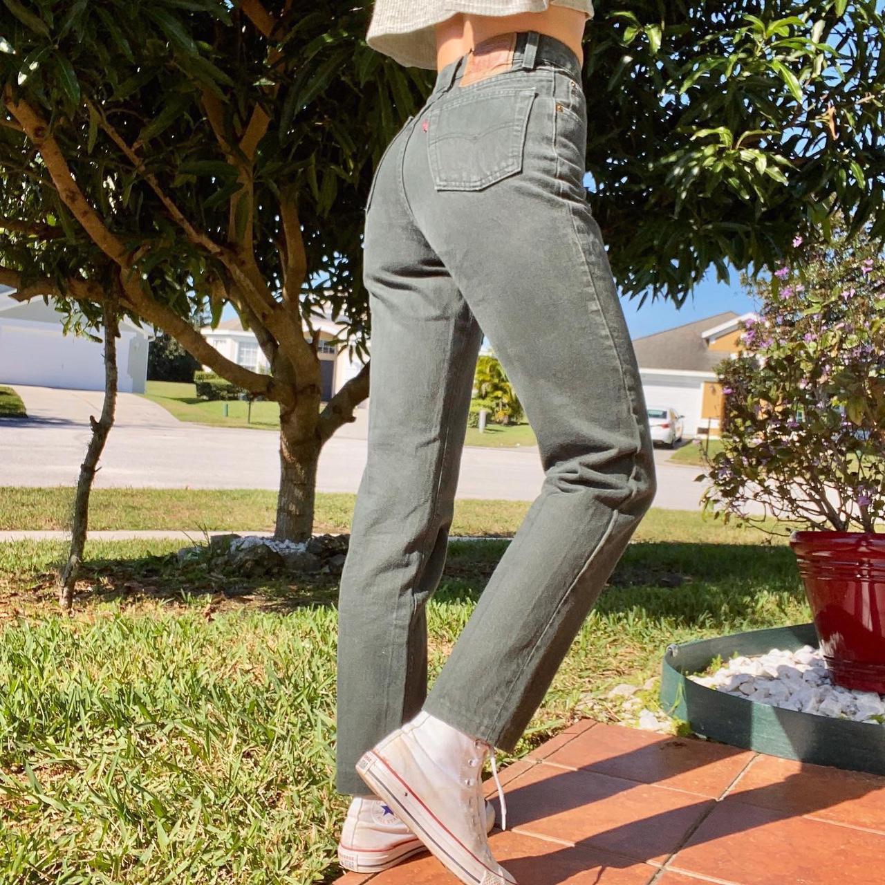 levis 501 olive green