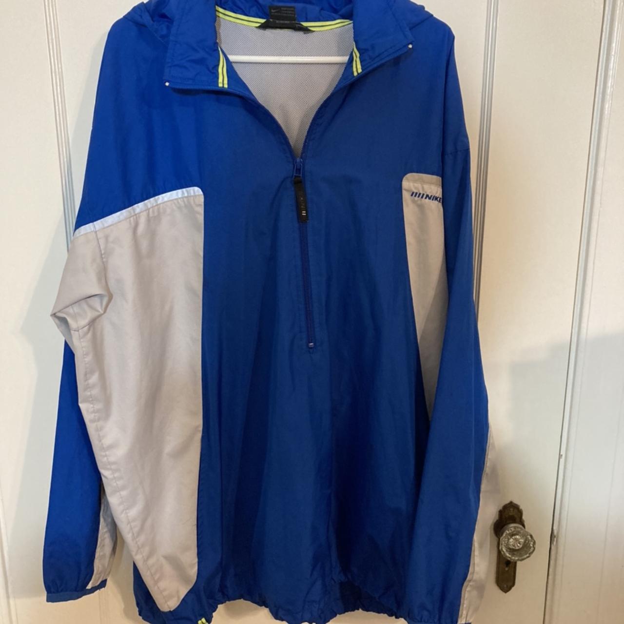 womens blue nike windbreaker