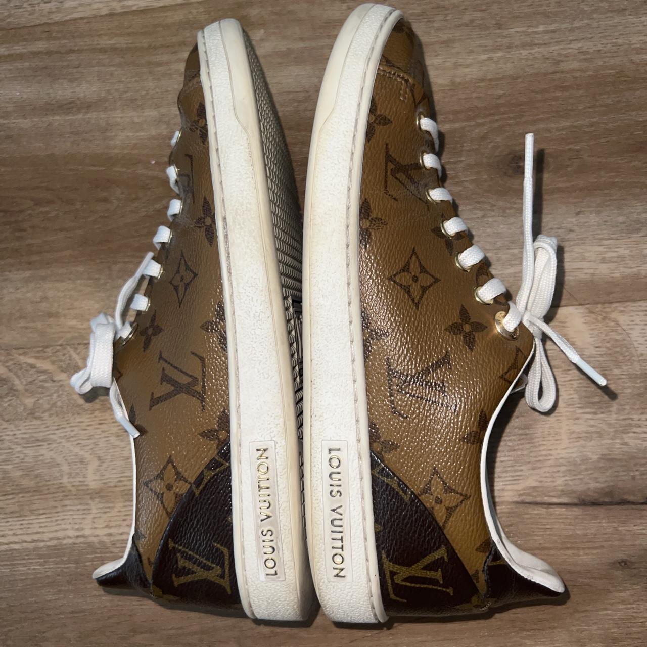 Louis Vuitton Frontrow sneaker - reverse - Depop