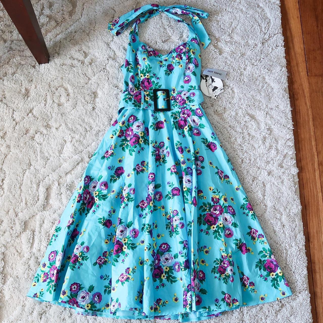 Retro 50s/60s style size extra small (XS) turquoise... - Depop