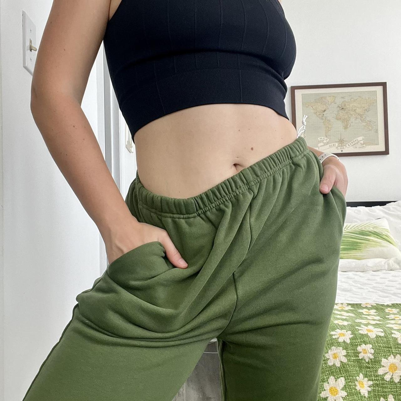 The Forest Joggers Coolest forest green jogger... Depop