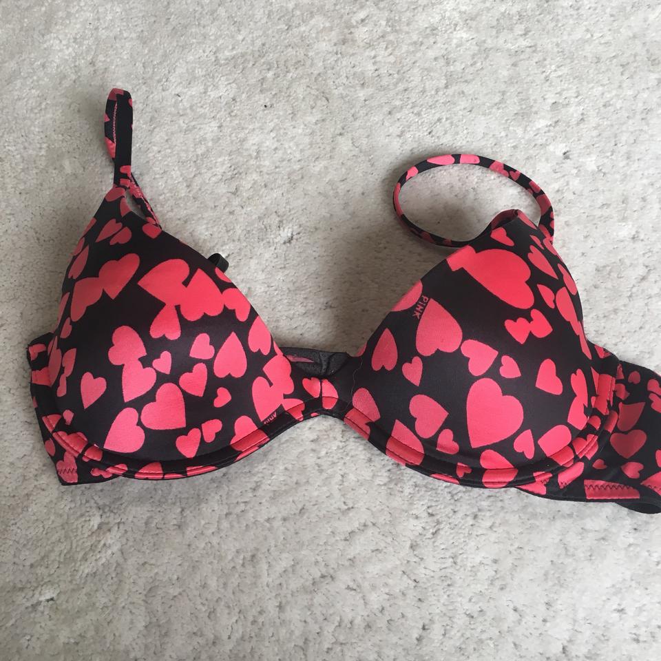 VS Victoria's Secret bombshell bra size 34B Flower - Depop