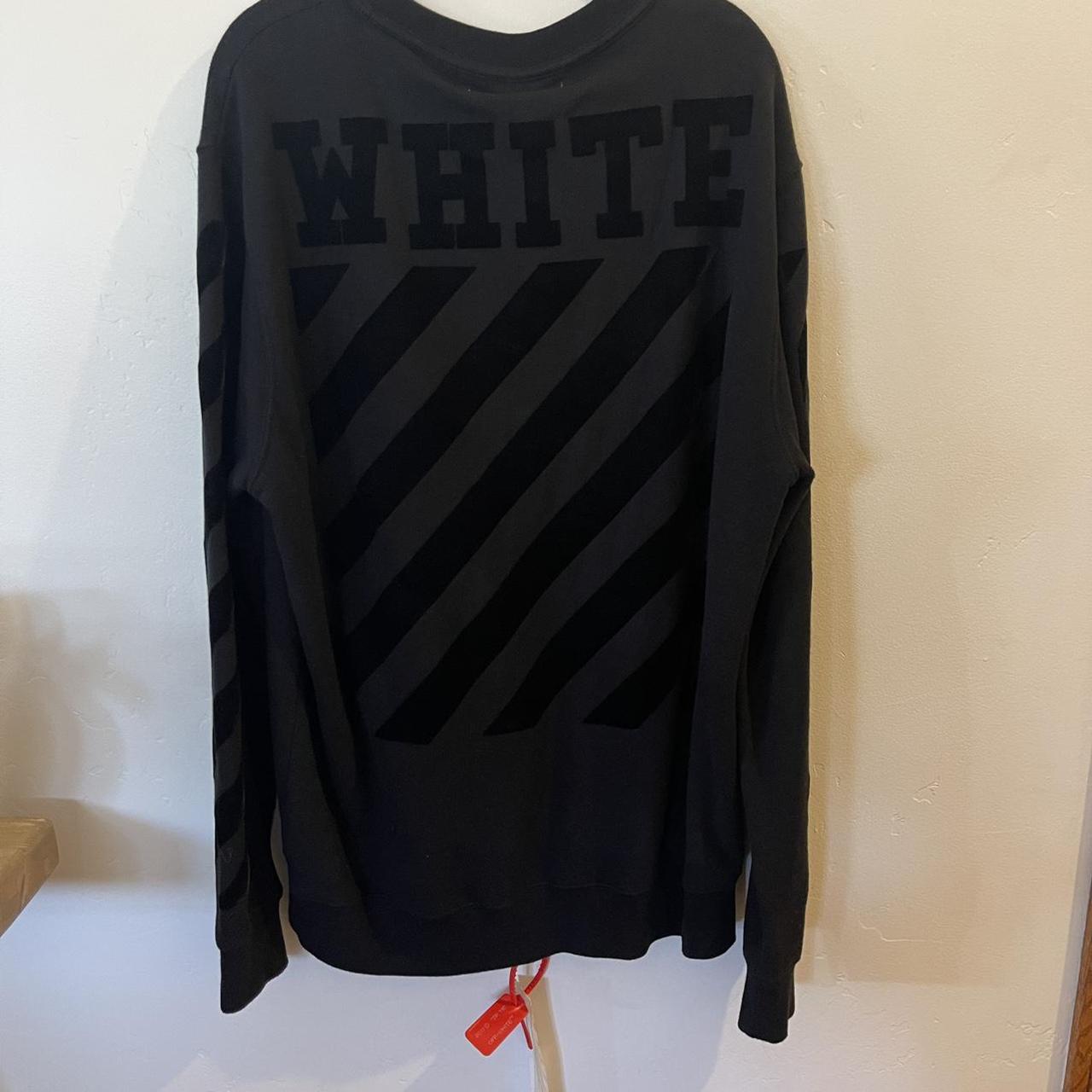 Size M Off White crew neck sweater Off White c o. Depop