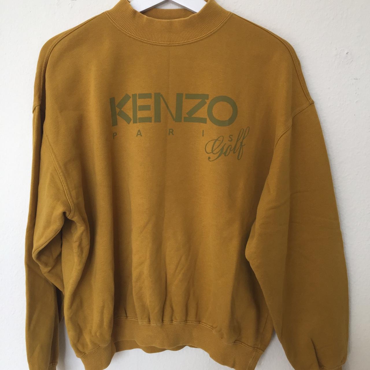Kenzo Sport Monogram Jumper, Deep Orange – OZNICO