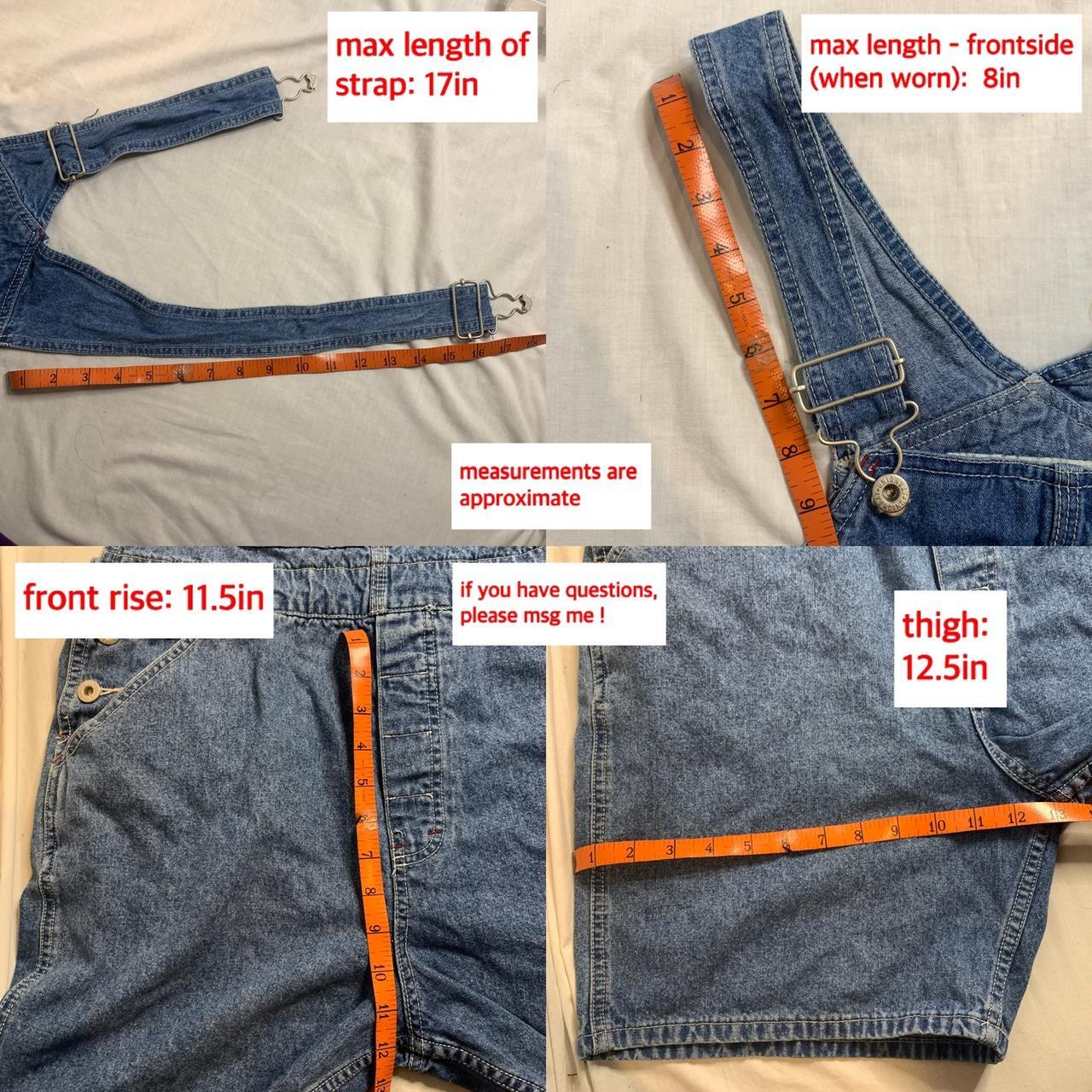 Product Image 3 - denim short overalls / union