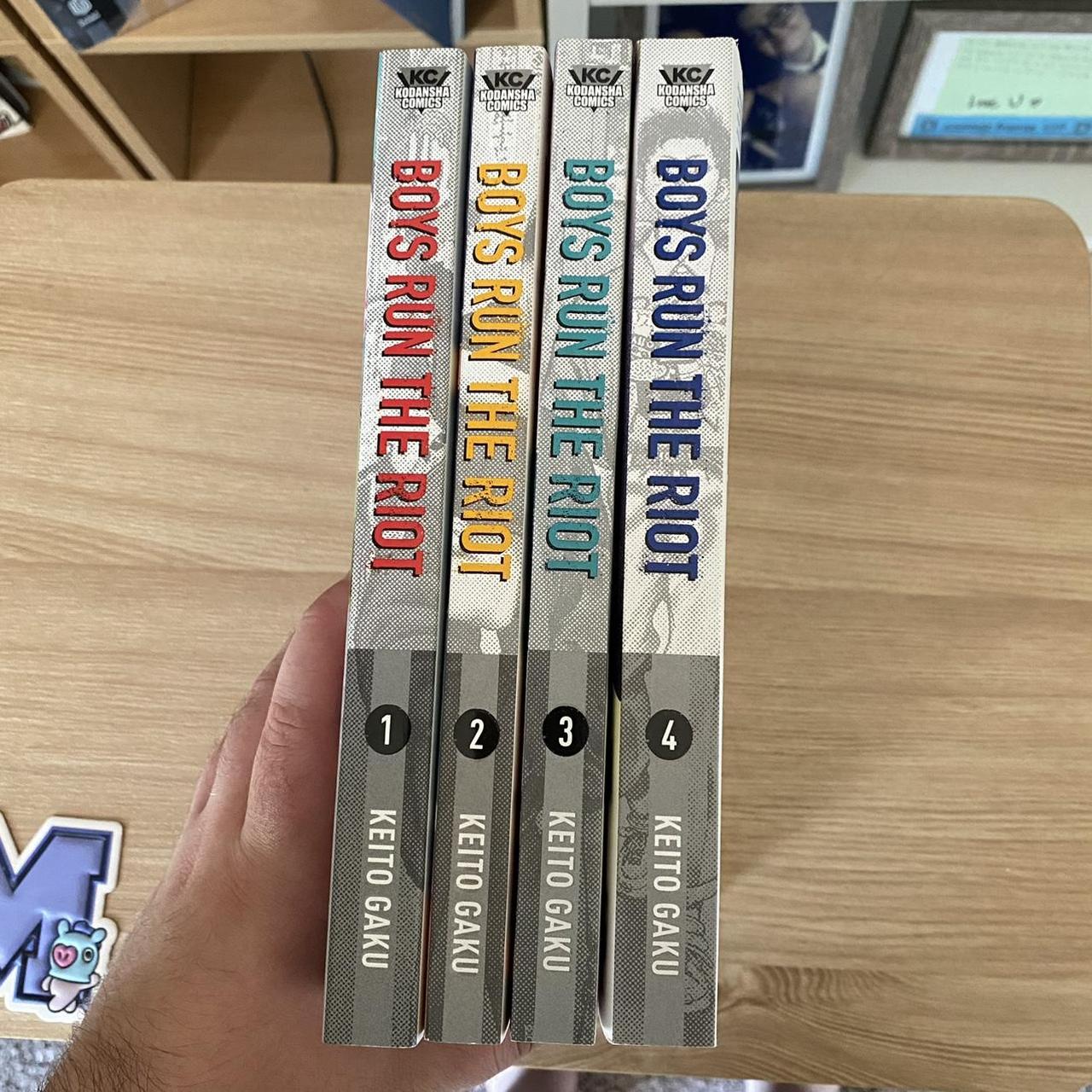 boys run the riot volumes 1-4 please dm before... - Depop