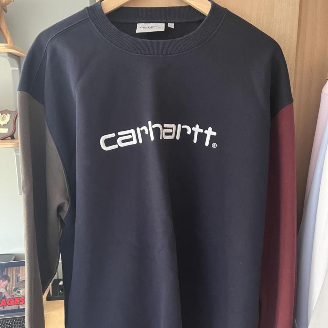 Carhartt WIP sweatshirt Excellent condition -... - Depop