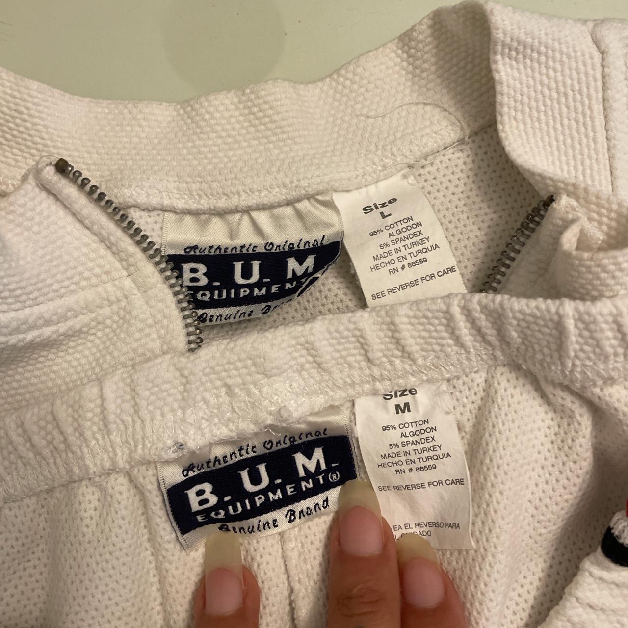 B.U.M. Equipment Women's White and Navy Suit (4)