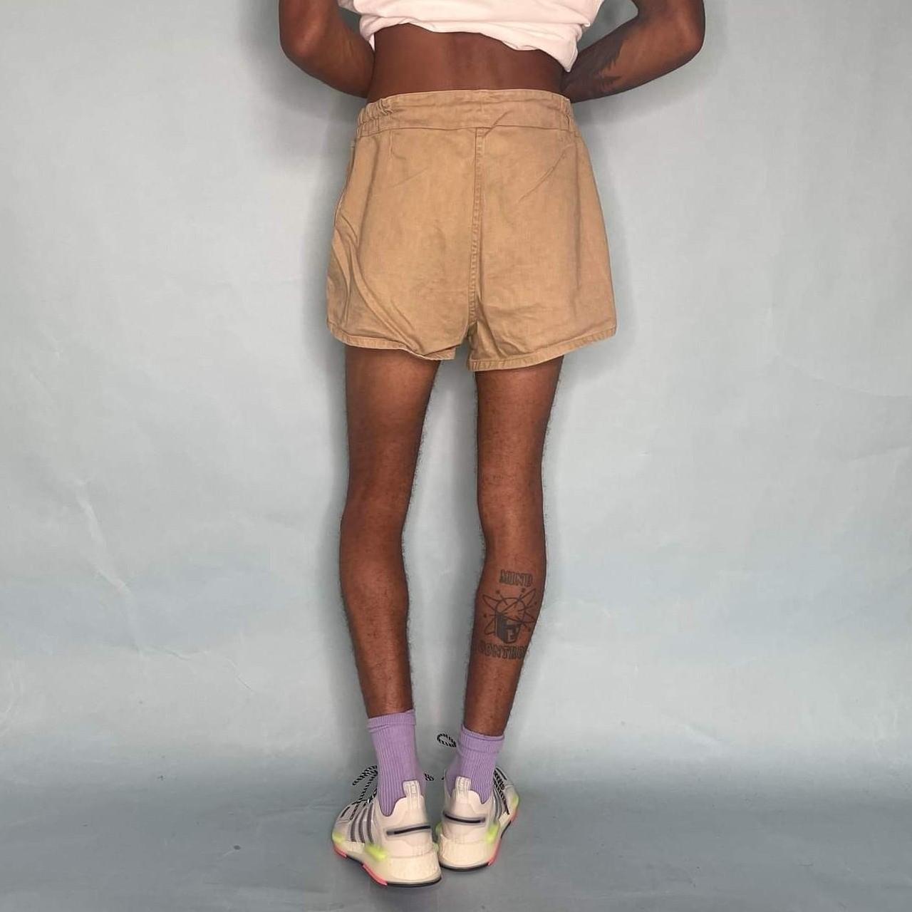 Lands' End Men's Khaki Shorts Depop