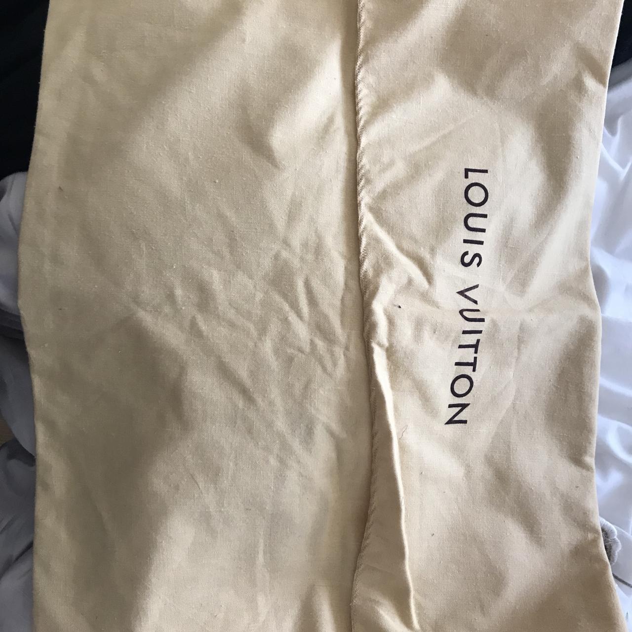 Small Cream Louis Vuitton Dust Bags (Set of - Depop