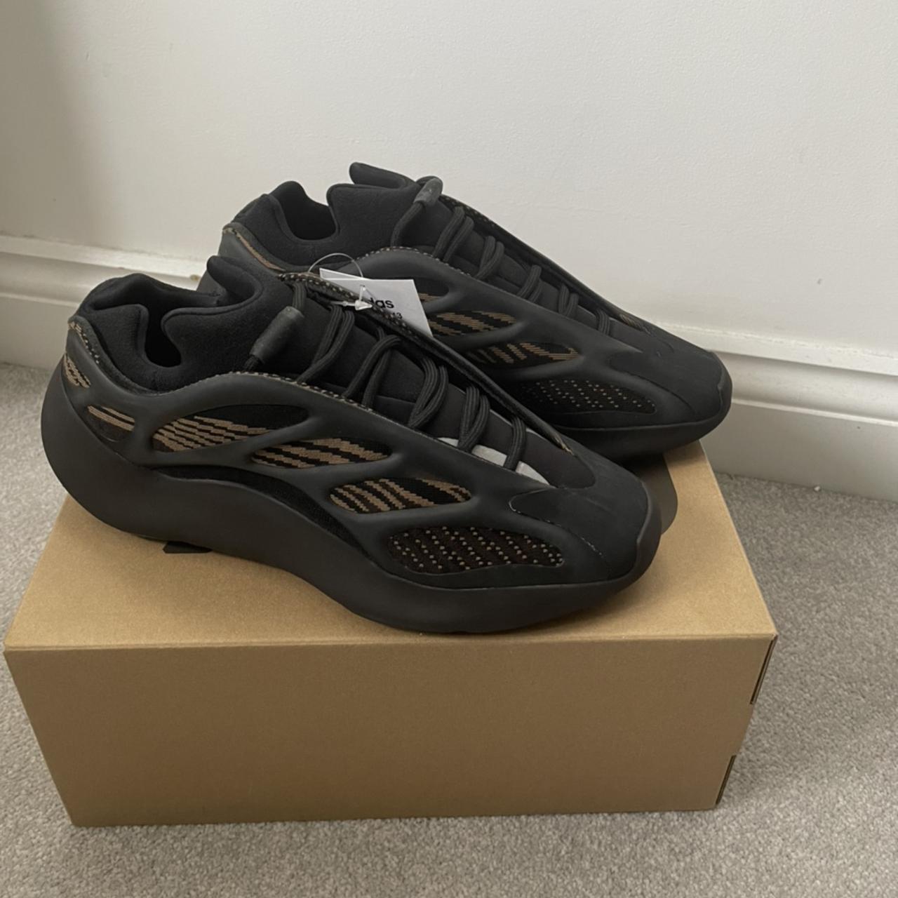 Yeezy 700 V3 black. Never worn, message me. ️ ️ - Depop