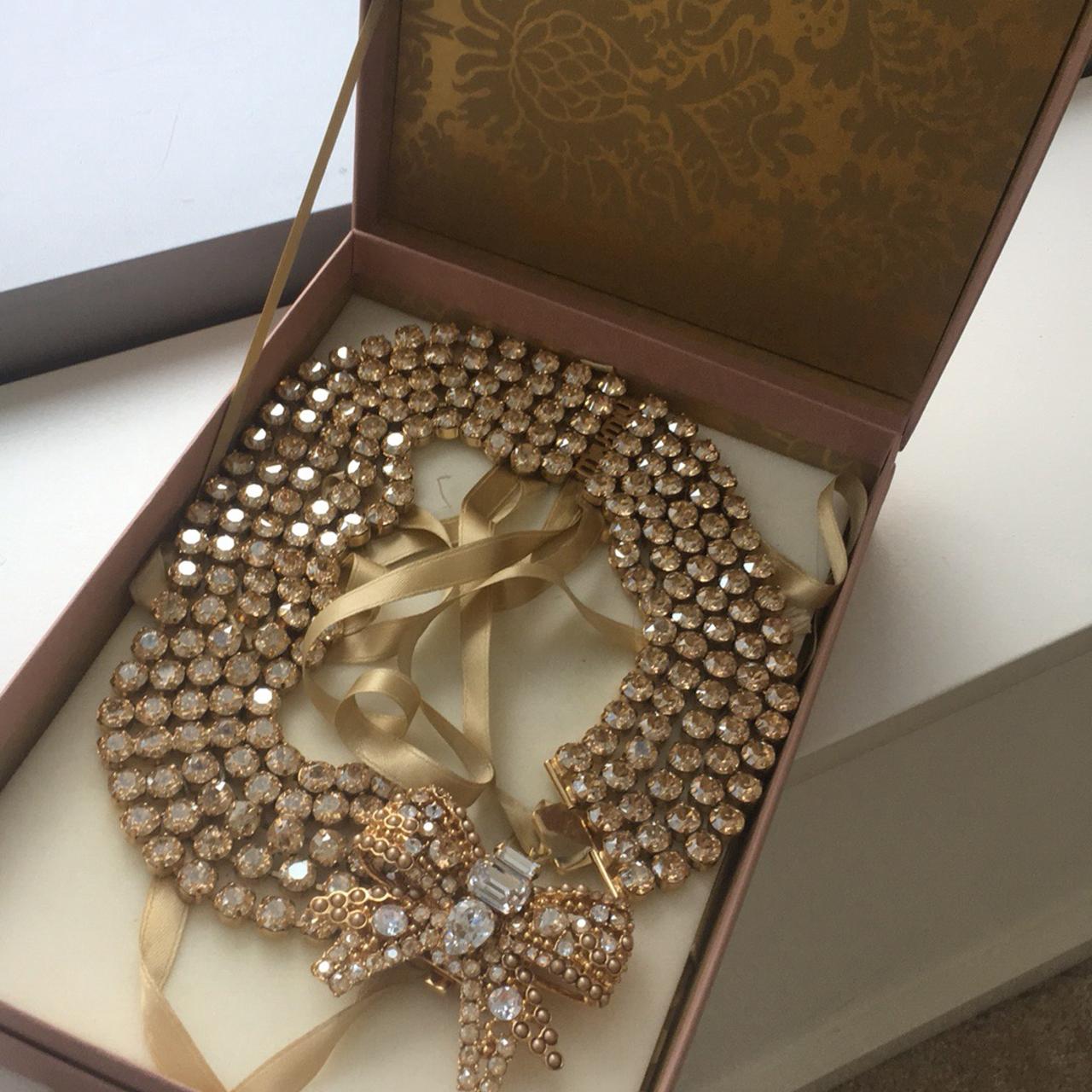 VIP【関税送料無料】希少 Miu Miu Brass Necklace Miu Miu Necklace. 100% authentic. | Depop